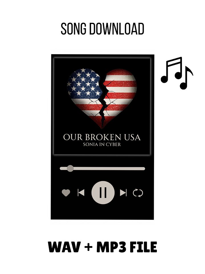 Our Broken USA – Full Song (WAV + MP3 Download) product image (1)