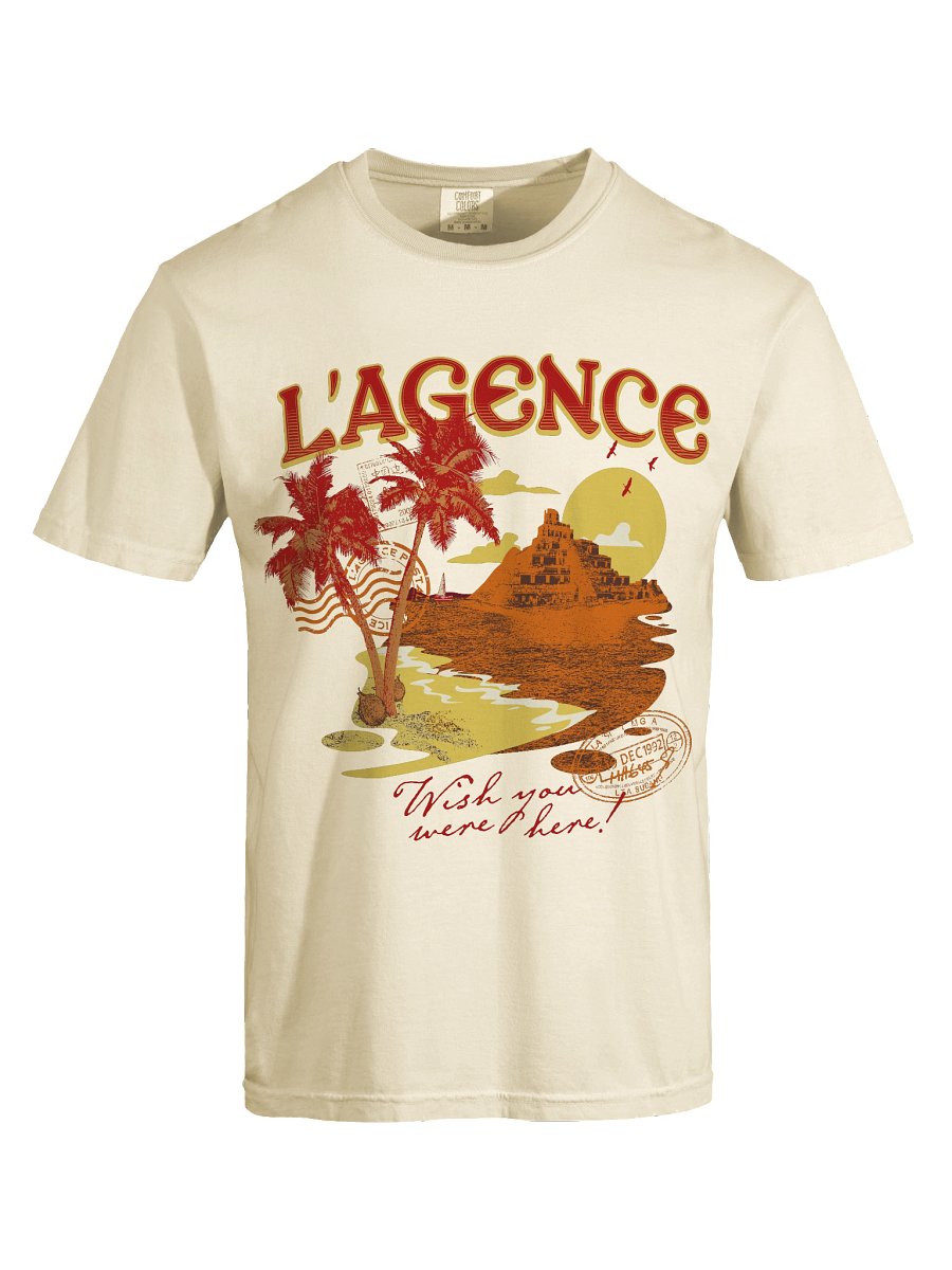 Wish You Were Here! Heavy T-Shirt - Ivory product image (5)