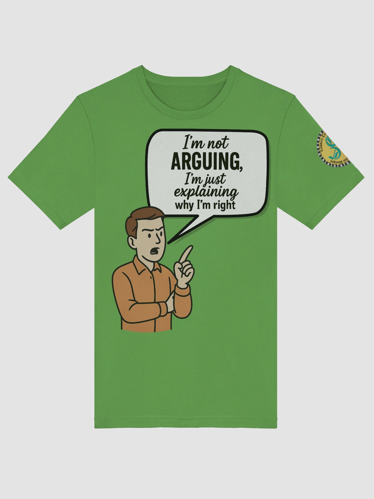 I'm not Arguing (Male) Bella+Canvas Supersoft T-Shirt Colors (4) product image (113)