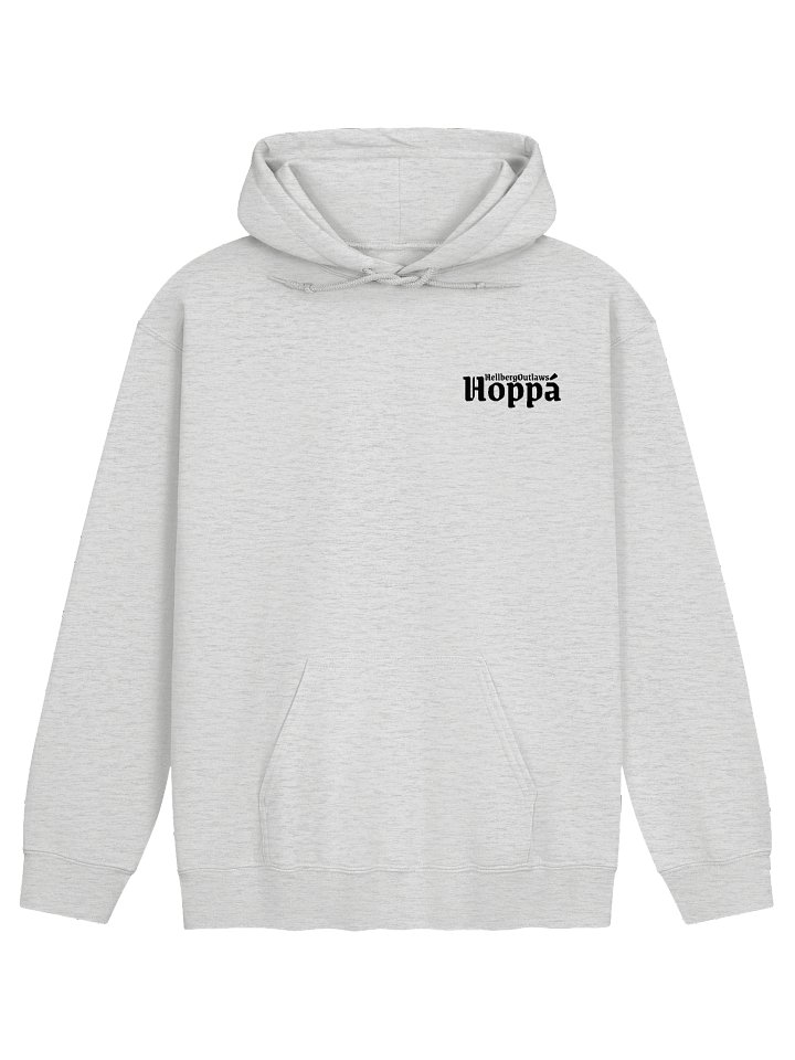 Hoodie - Hellberg Outlaws – Hoppá schwarz gestickt product image (1)