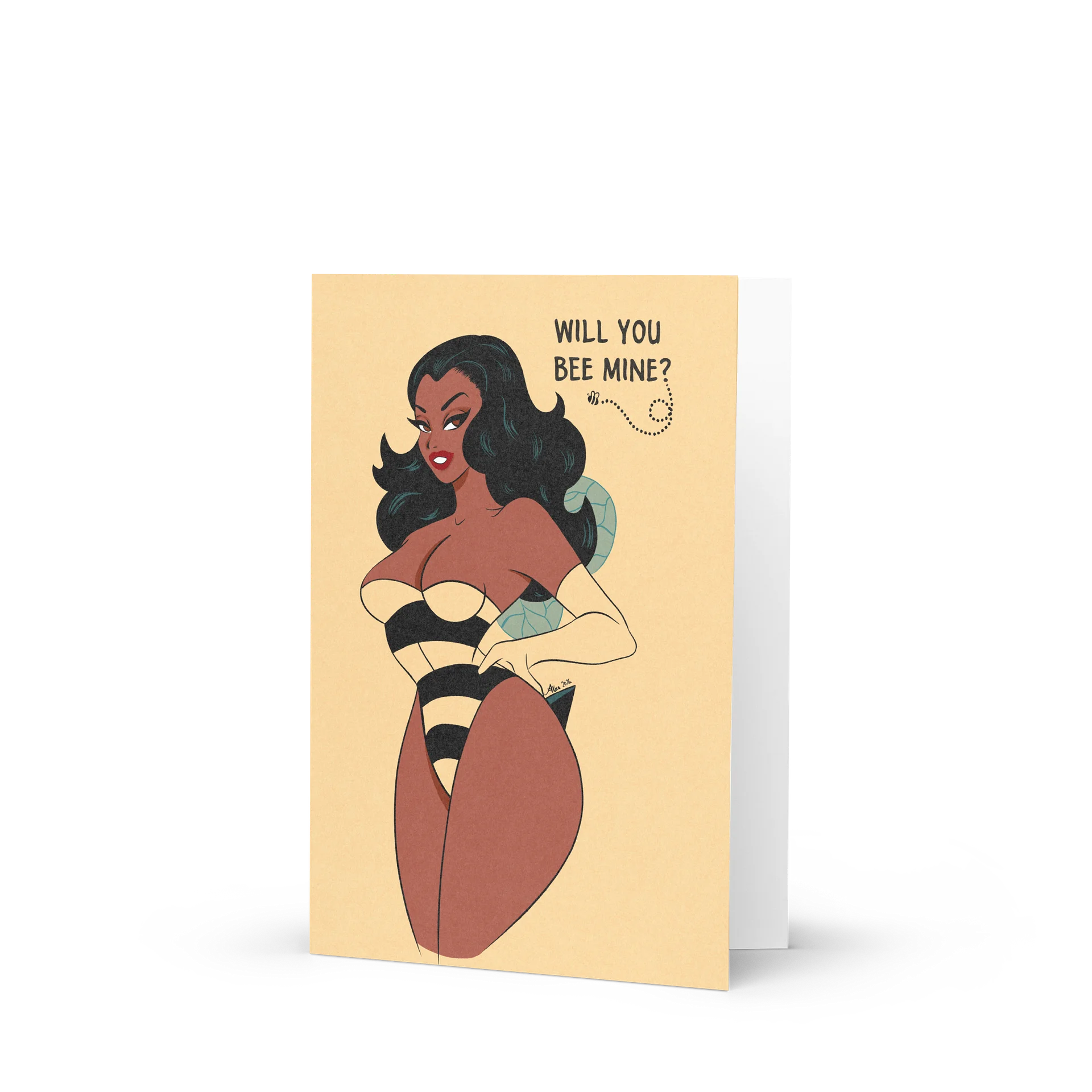 Will You Bee Mine? - Valentine's Day Greeting Card product image (1)