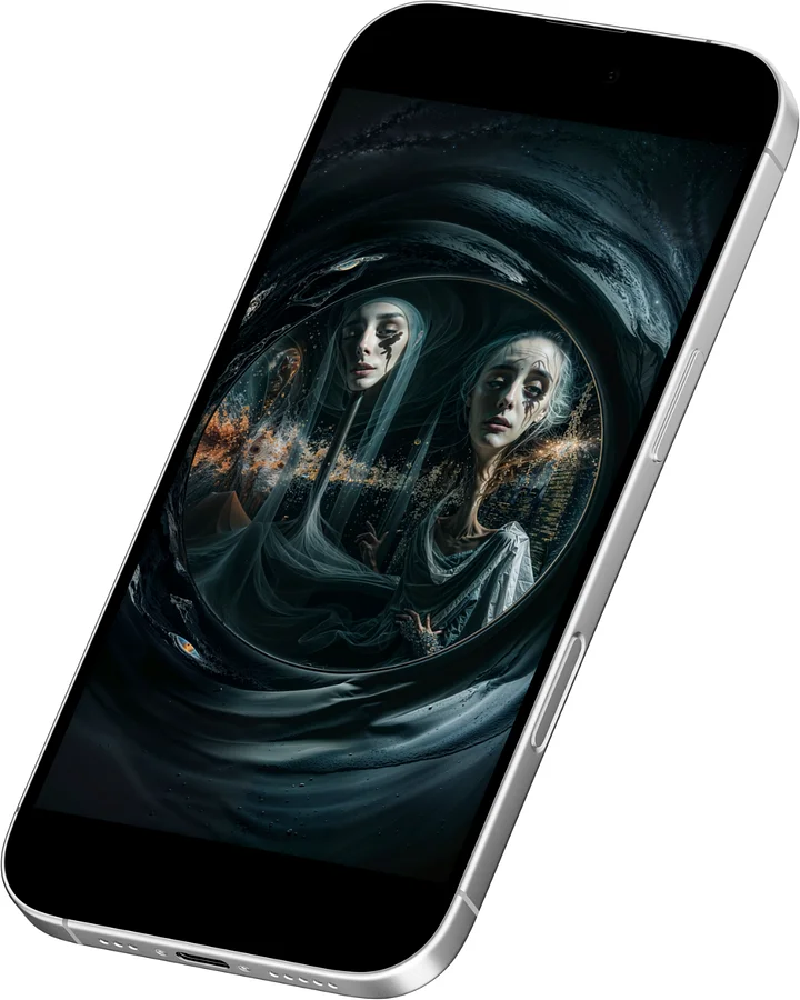 Broken Elegance Phone Wallpaper product image (2)