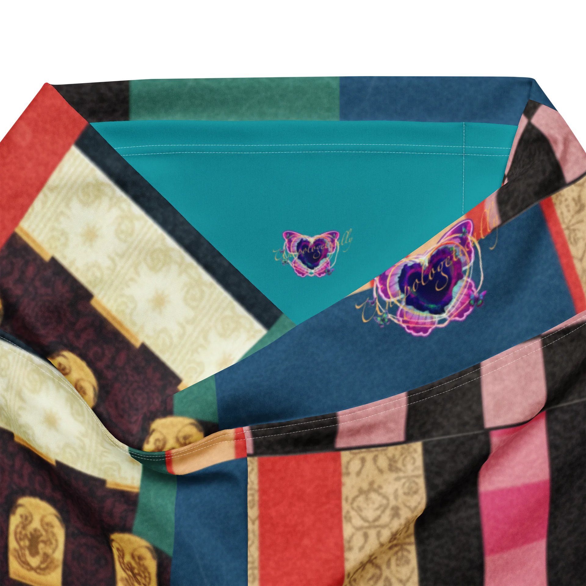 Abstract Geometry Flare Leggings product image (7)