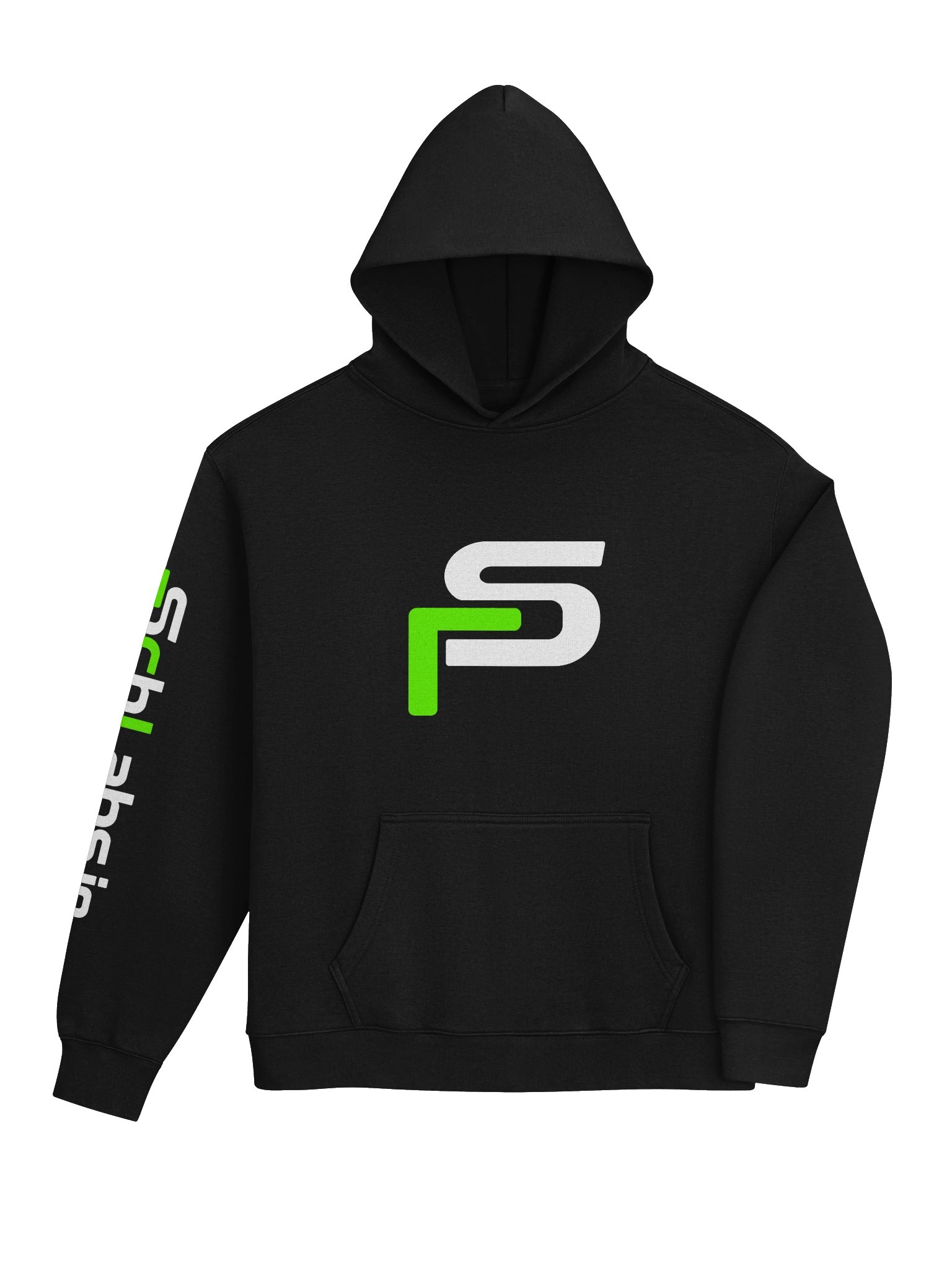 SchLabs Signature Hoodie — Green & White product image (4)