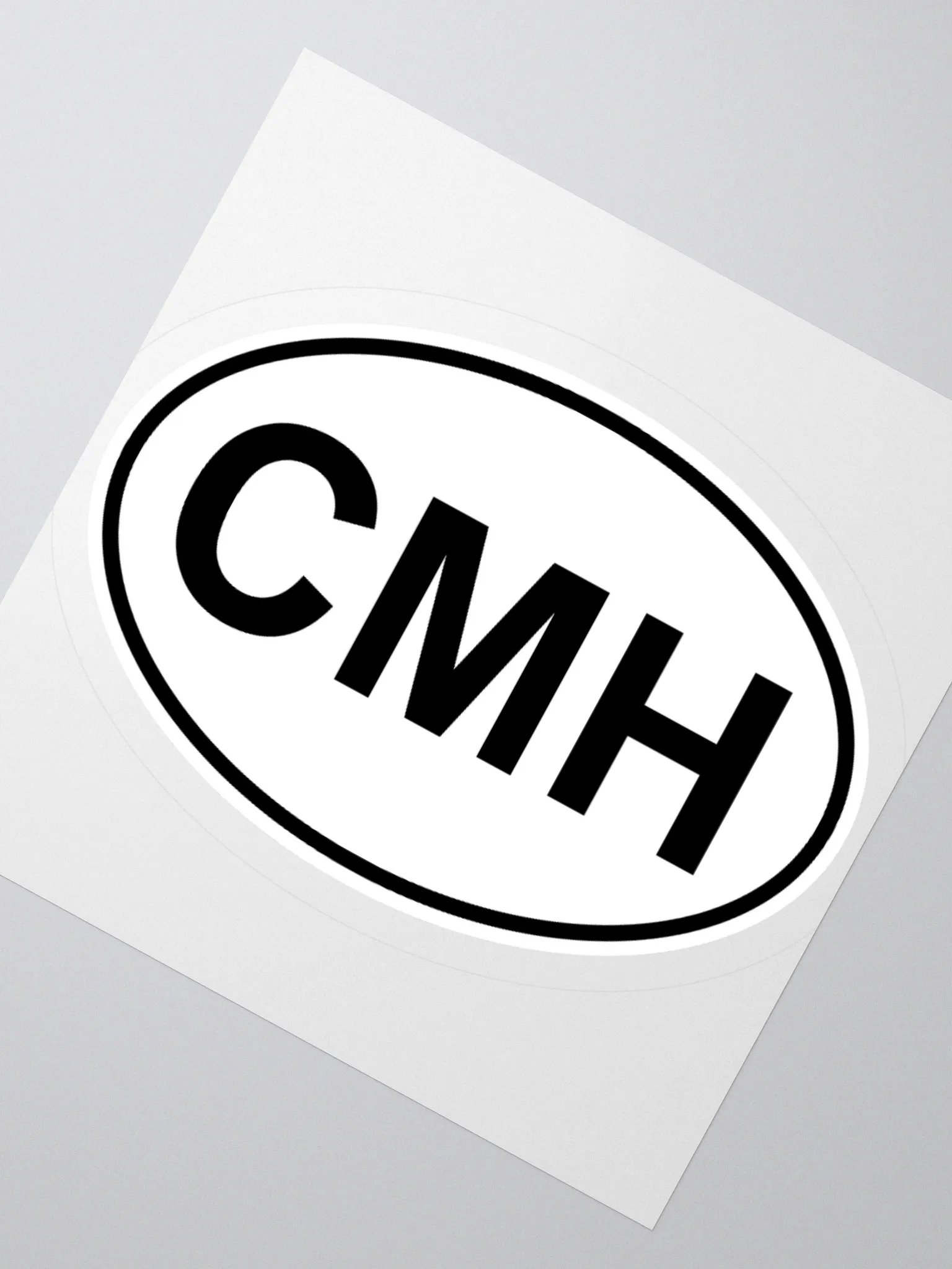 CMH Oval Sticker product image (2)