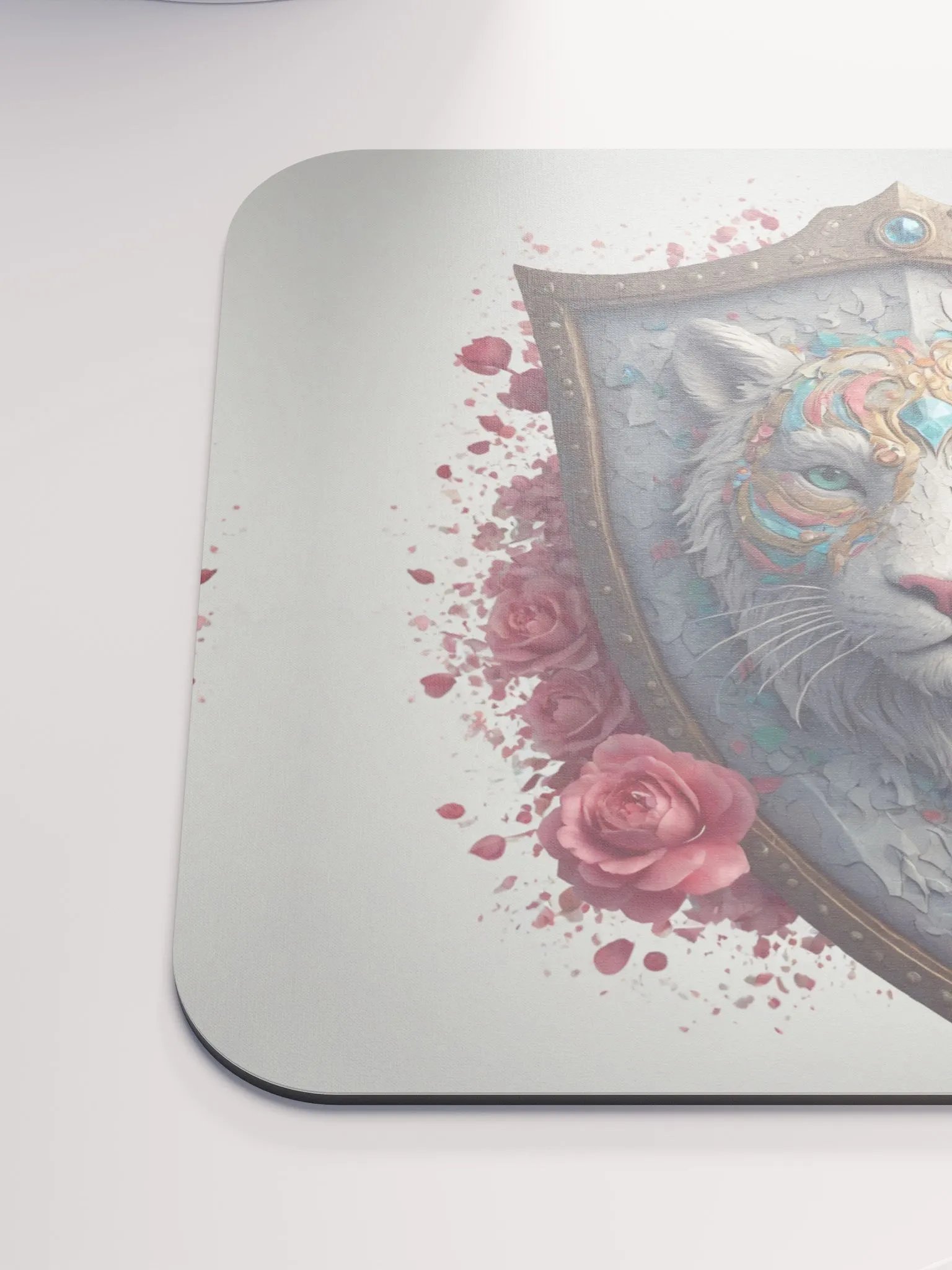 White Tiger Classic Mouse Pad product image (6)