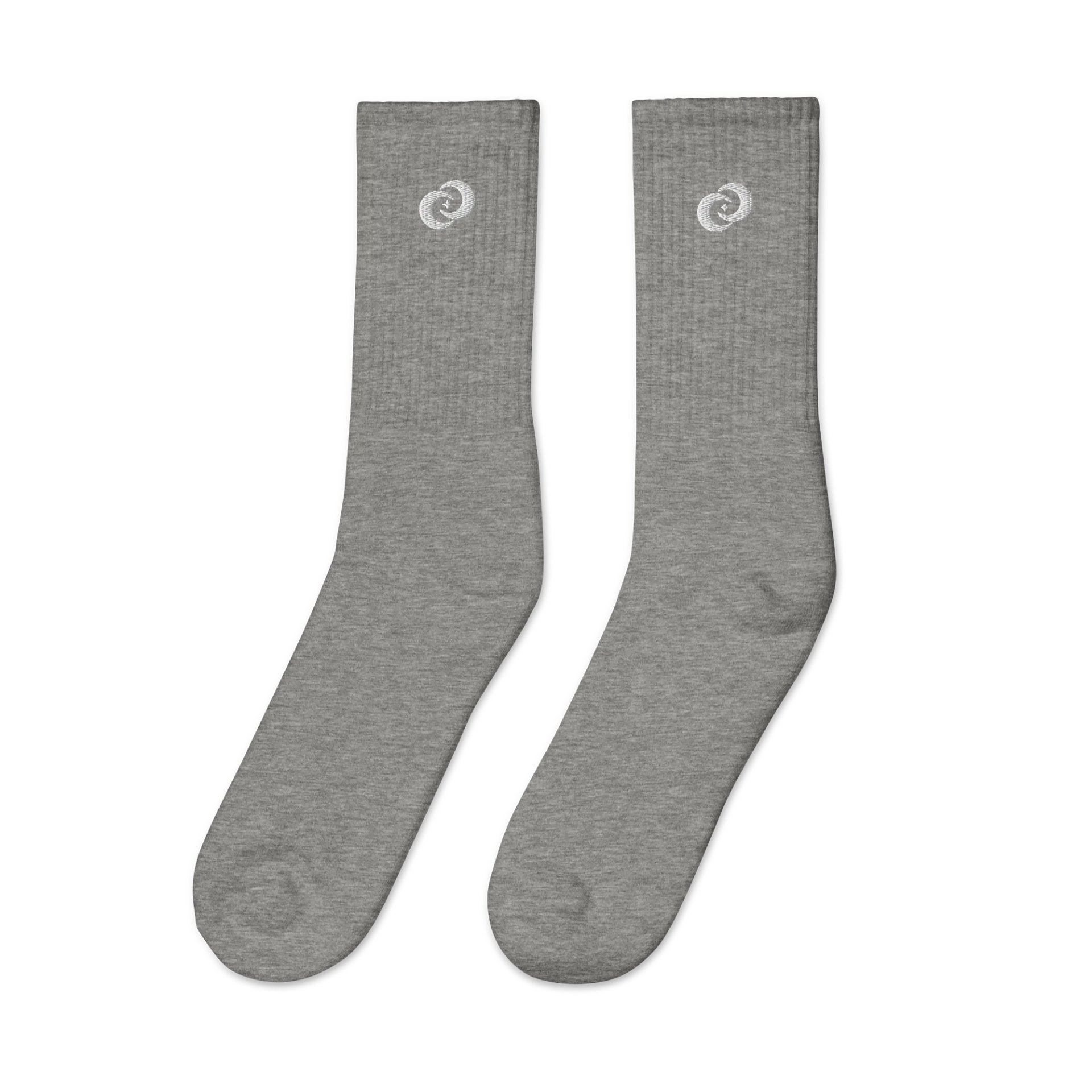 Interlinked Comfort Crew Socks – Lustrous Moon product image (6)