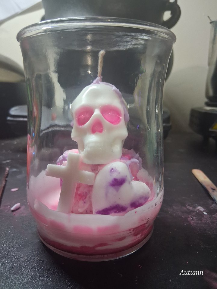 Pink & Purple Decorative Skull product image (1)