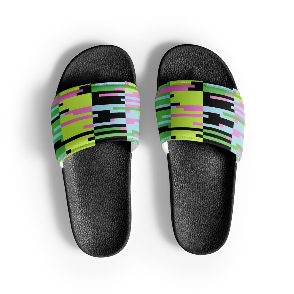 Pastel Grid Comfort Slides product image (3)