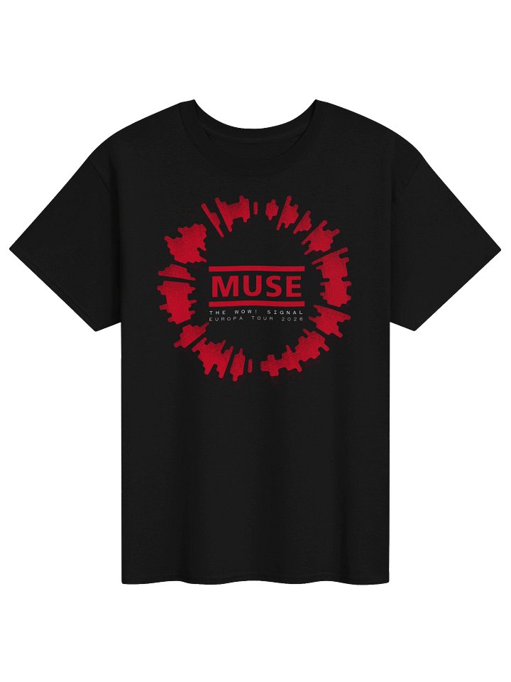 Muse The Wow! Signal Europa Tour Merch Tshirt product image (1)