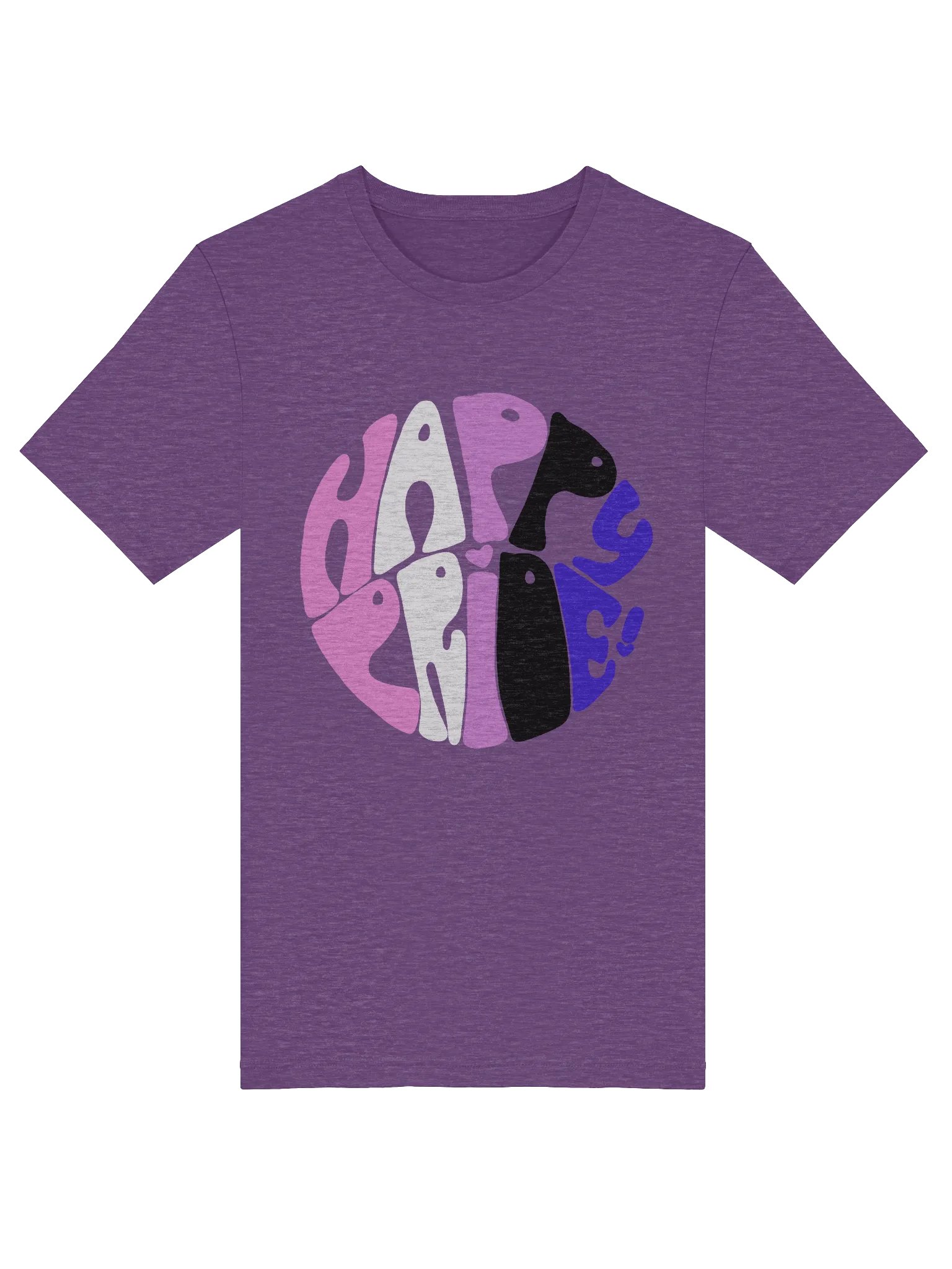 Genderfluid Happy Pride big print tee product image (5)