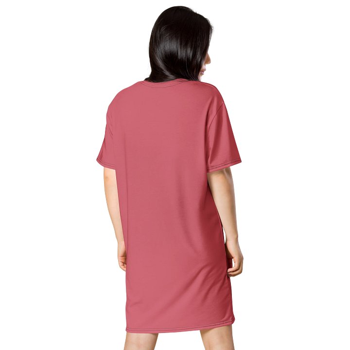 Cabaret Oversized T-Shirt Dress | Stretchy Fabric | Casual or Formal Style | Sizes 2XS-6XL | Exclusive Design product image (2)