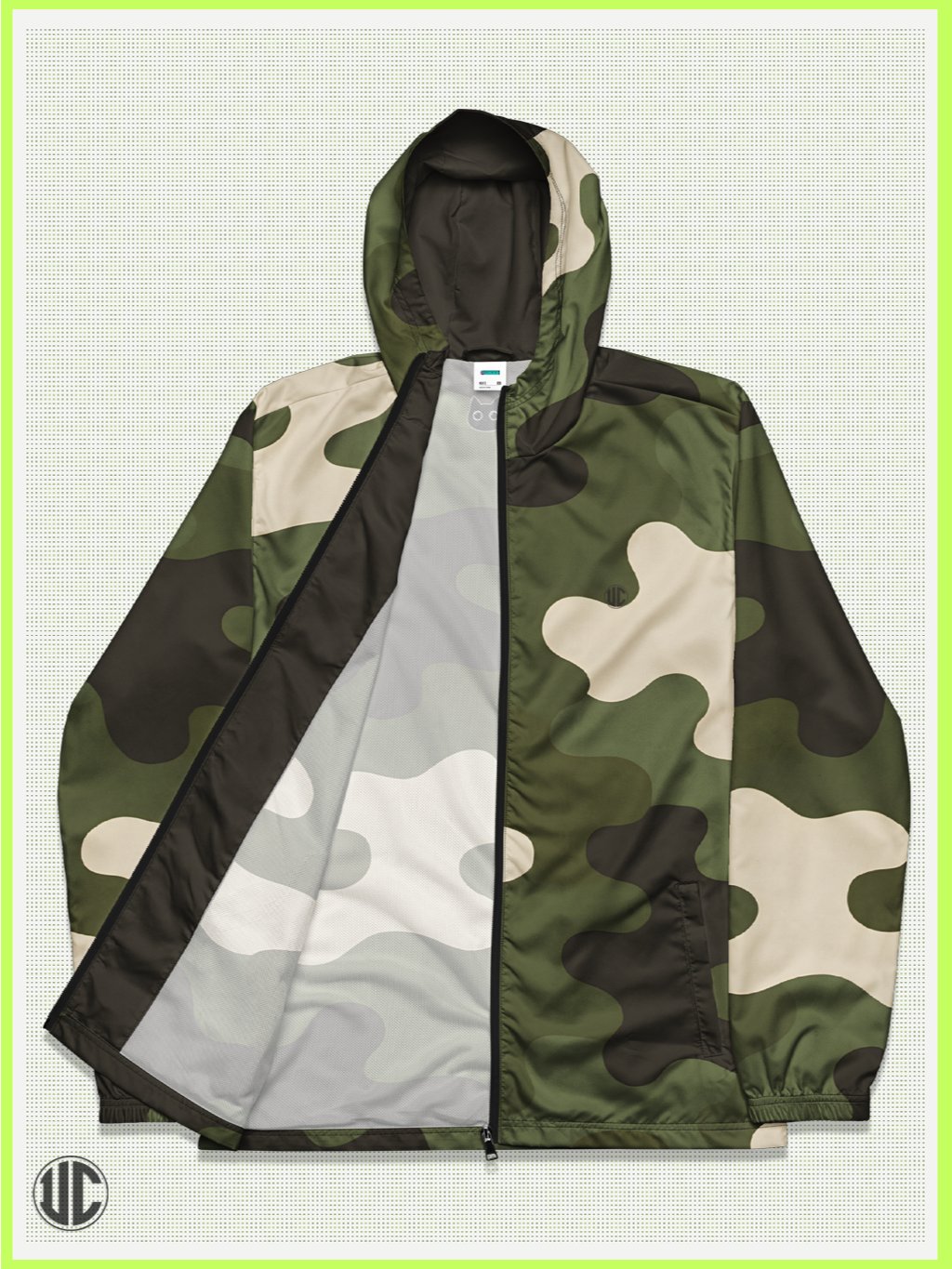 Becker's Modern Camo – Windbreaker product image (1)