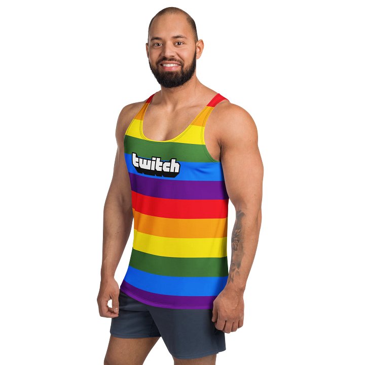 Rainbow Twitch Tank Top product image (2)