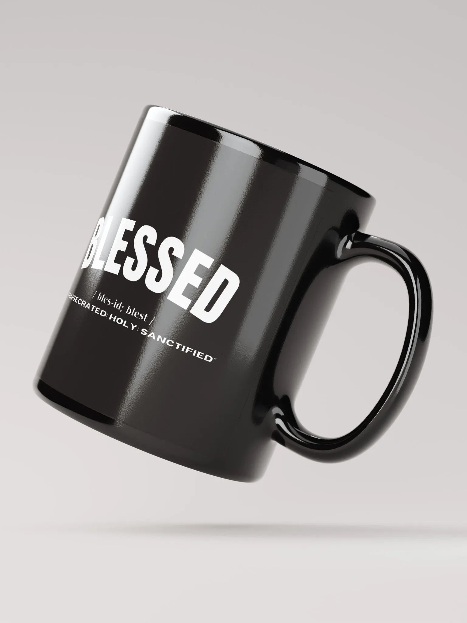 BLESSED PHONETIC MUG product image (2)