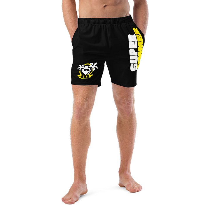S.E.S Super Summer 26 - Yellow Logo Swimming Trunks product image (2)