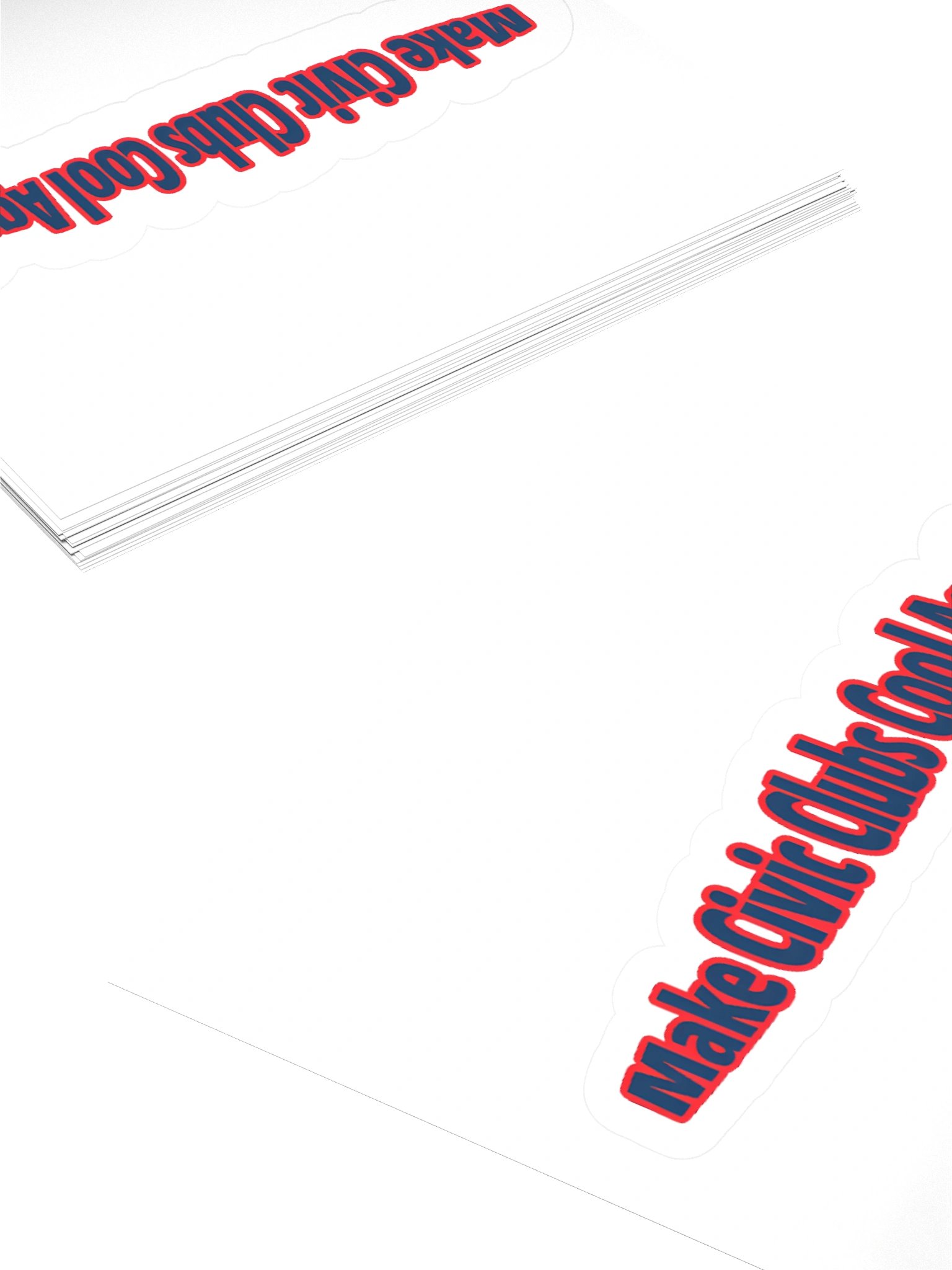 Make Civic Clubs Cool Again™ Stick It To ’Em Good Sticker product image (4)