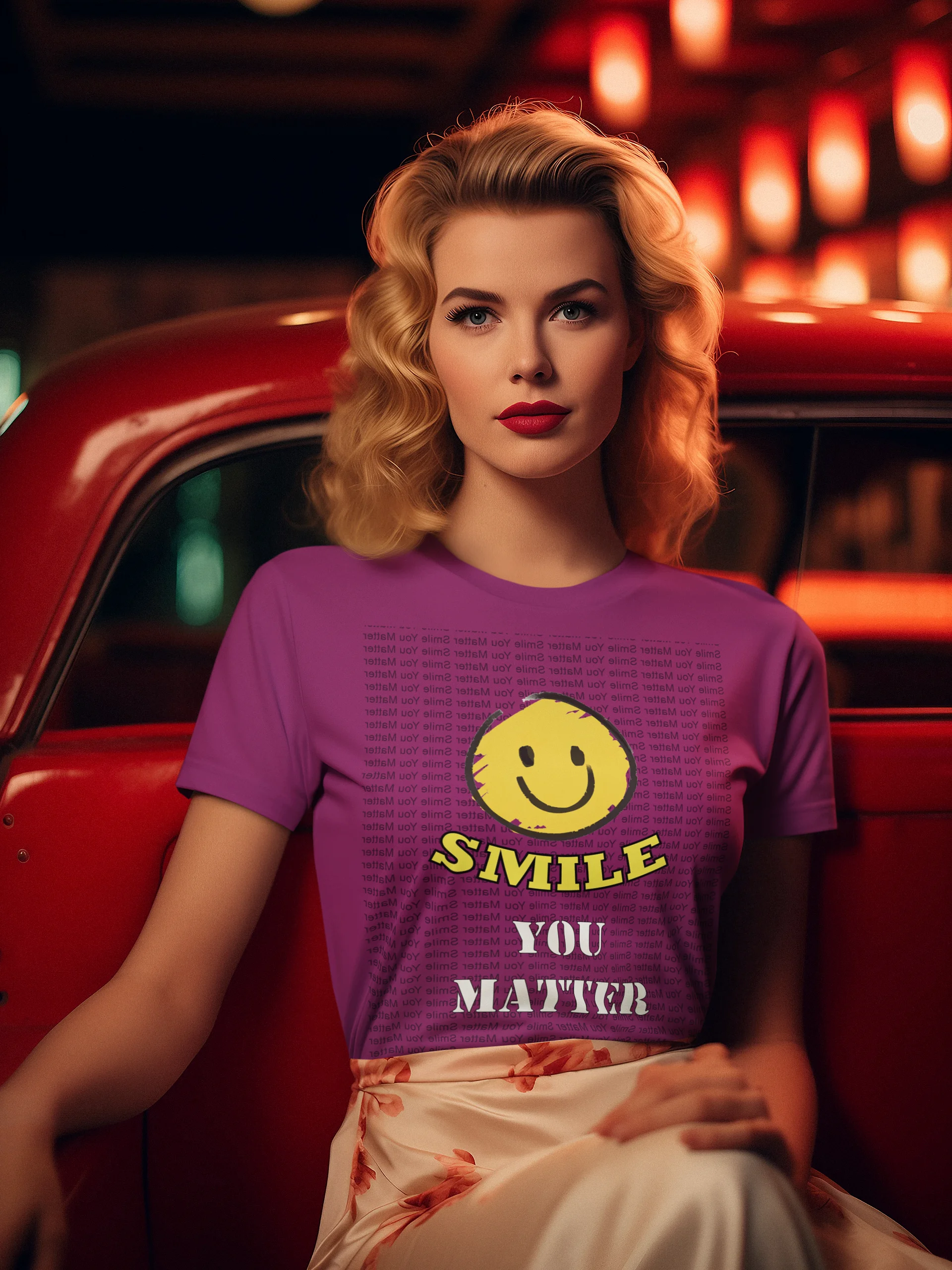 Smile You Matter - Positivity T-shirts product image (7)