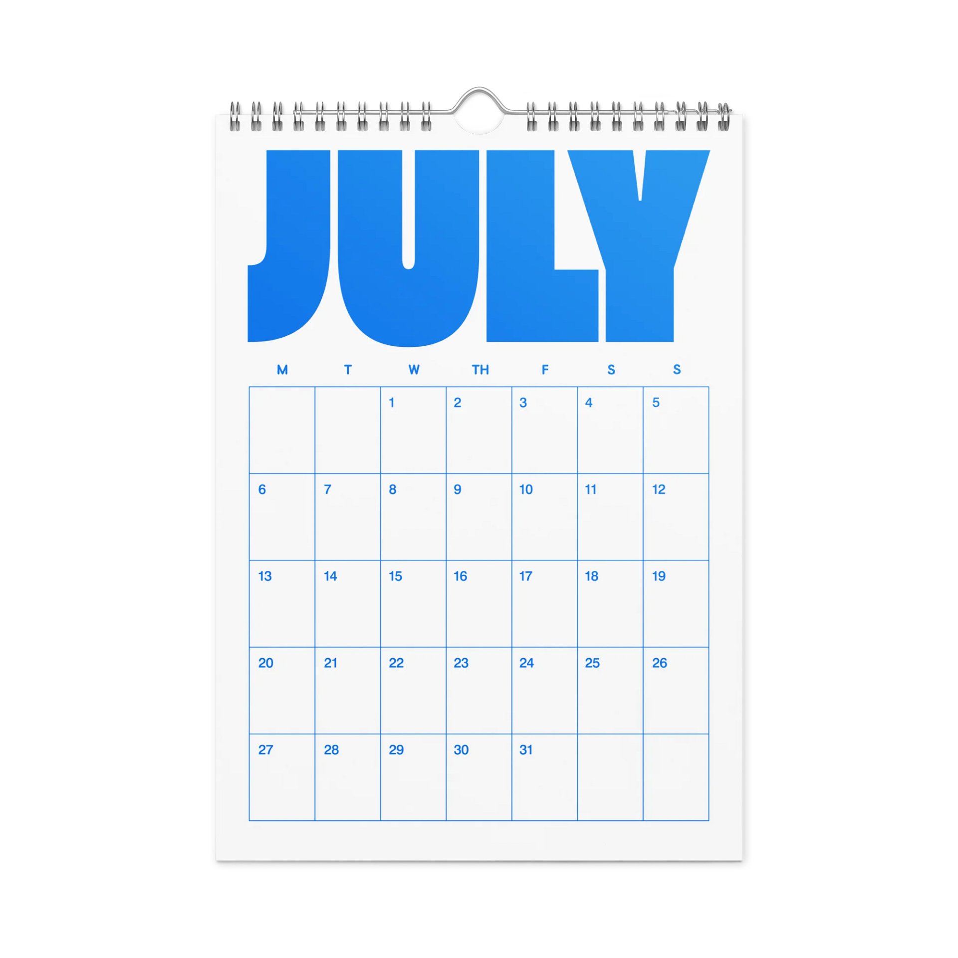 2026 Calendar (Monday start date) product image (8)