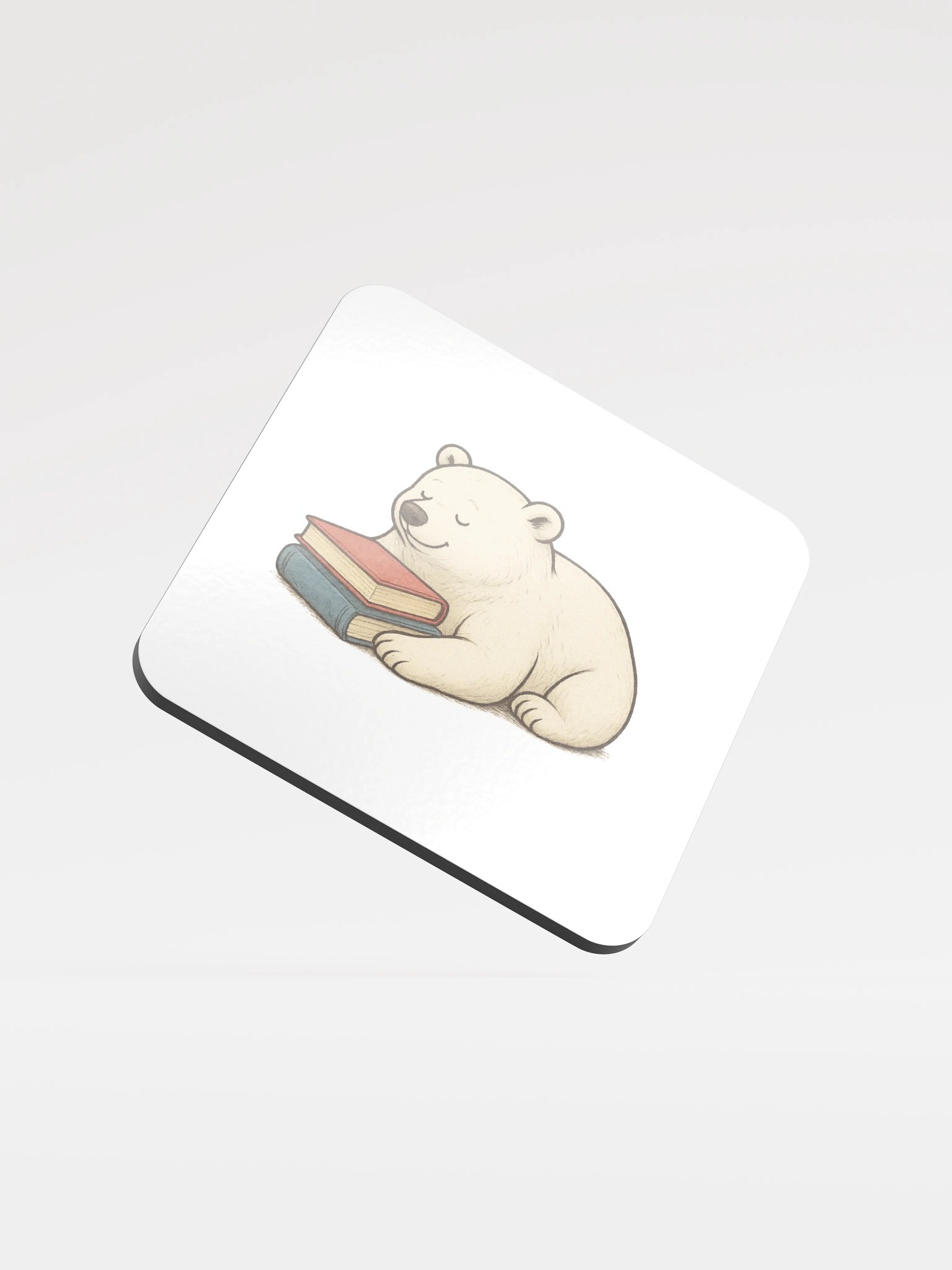 Dreamy Bear Reader - Relaxing coaster product image (1)