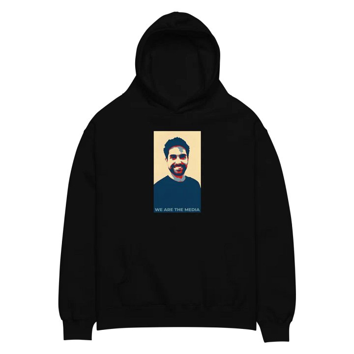 Mahyar Tousi - We Are The Media Oversized Hoodie product image (2)