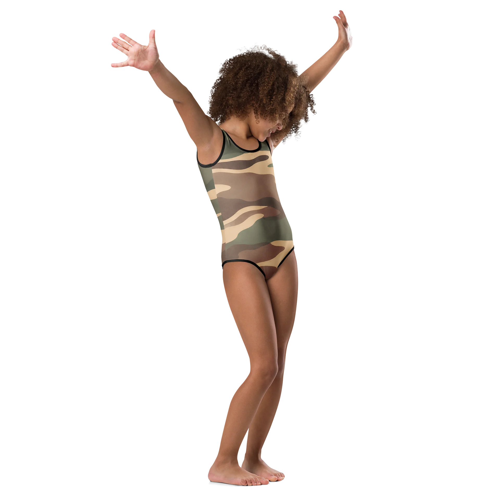 Untamed Terrain — Kids One-Piece Swimsuit product image (1)