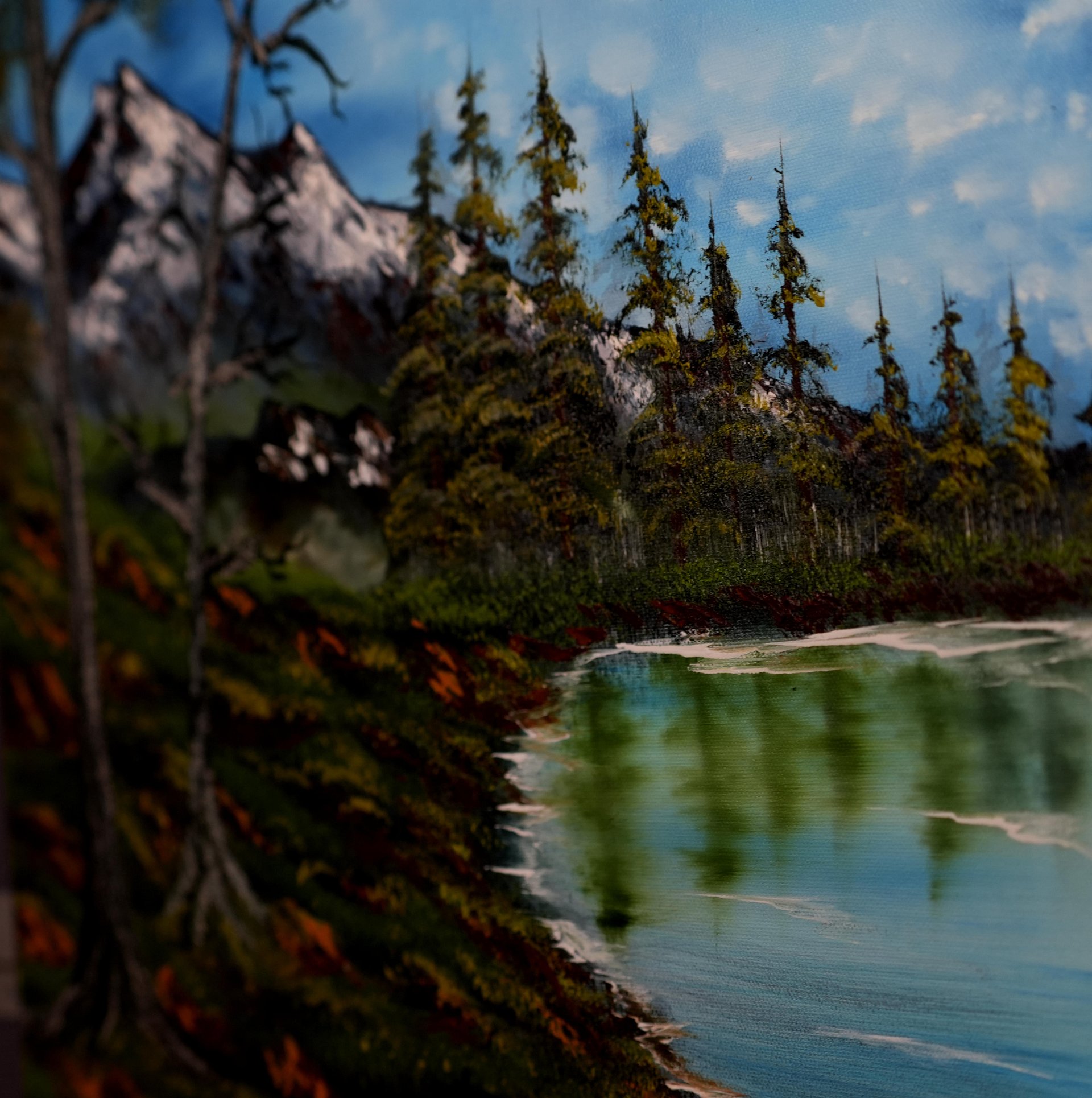 The Lakes Edge (Original) 18x24 Canvas product image (4)