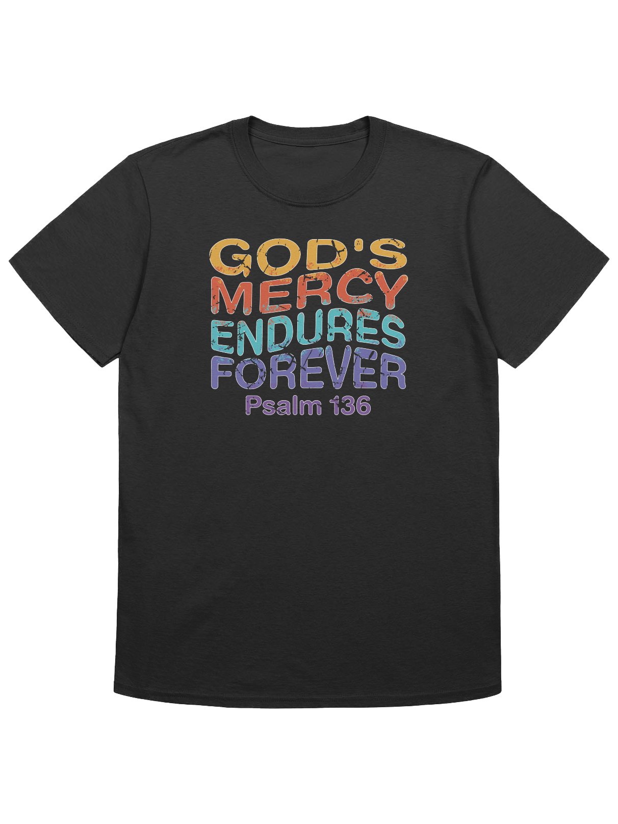 God's Mercy Endures Forever T-Shirt product image (4)