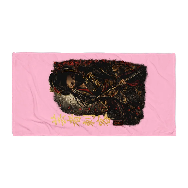 japanese geisha towel product image (1)