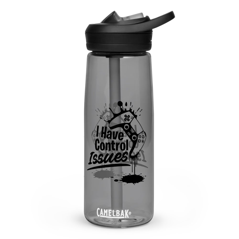 Gamer Control Issues Reusable Water Bottle product image (5)