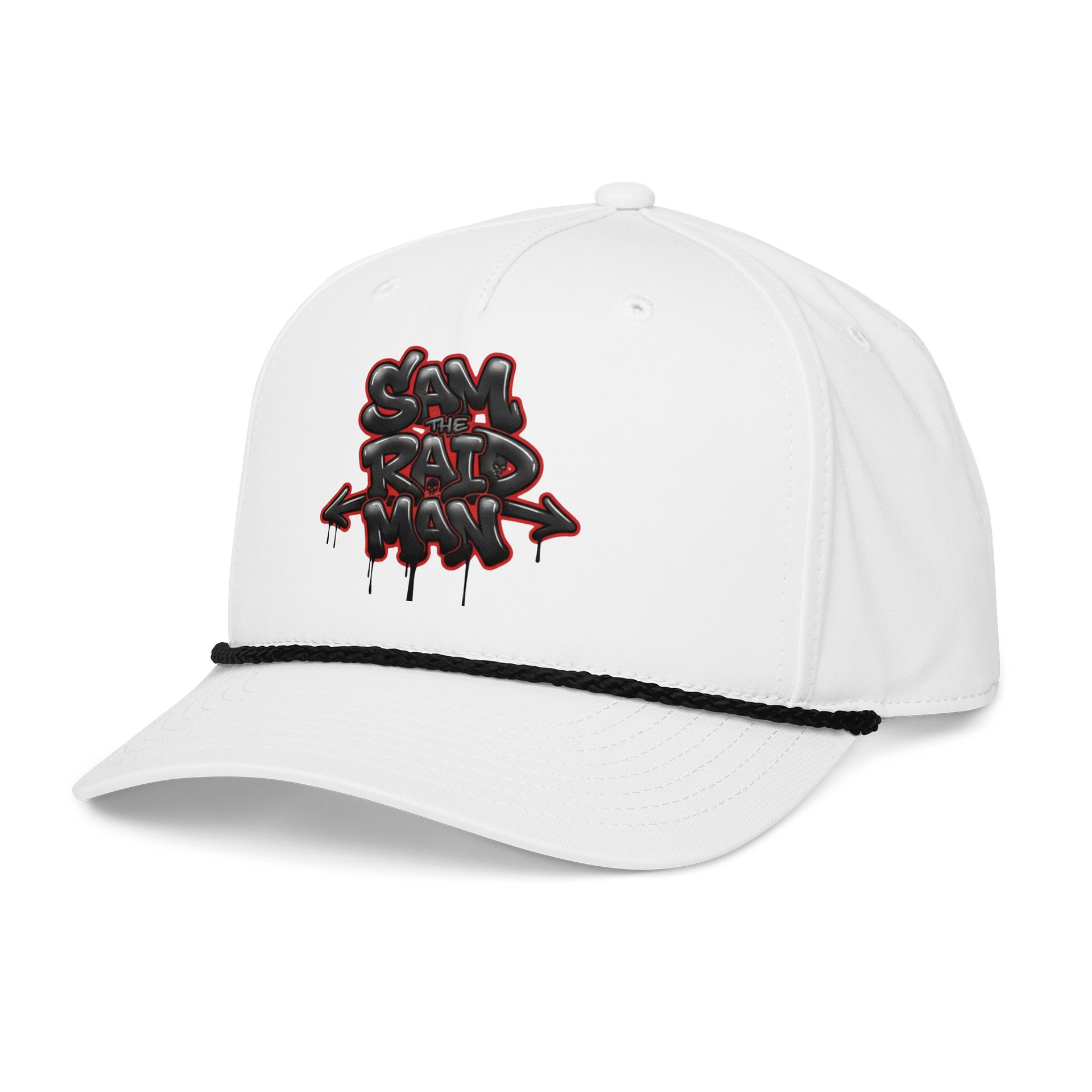 Graffiti Rope Hat (White) product image (3)