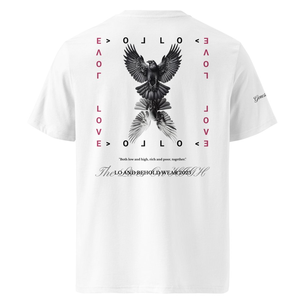 The Lord On HIGH | NEW CHAPTER | UNISEX Tee | Black & Pink product image (5)