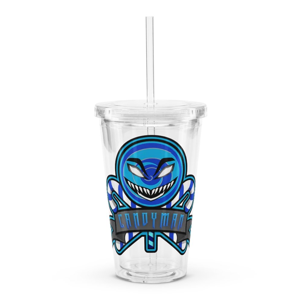 Double Wall Clear Plastic Tumbler (16 oz) product image (1)