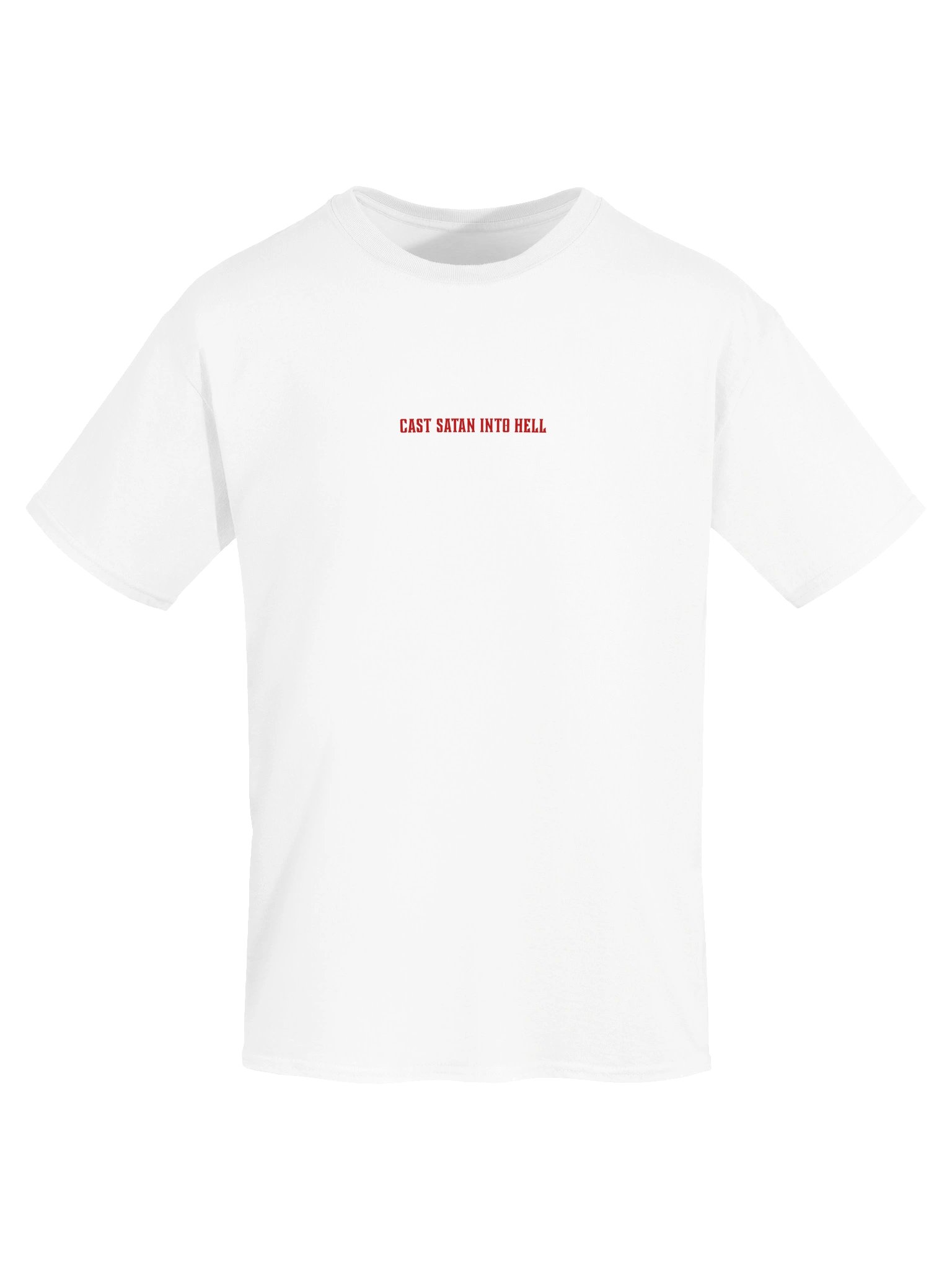 Cast Satan into Hell Metacore Saint Michael streetware VERSION 2- comfort t-shirt product image (18)