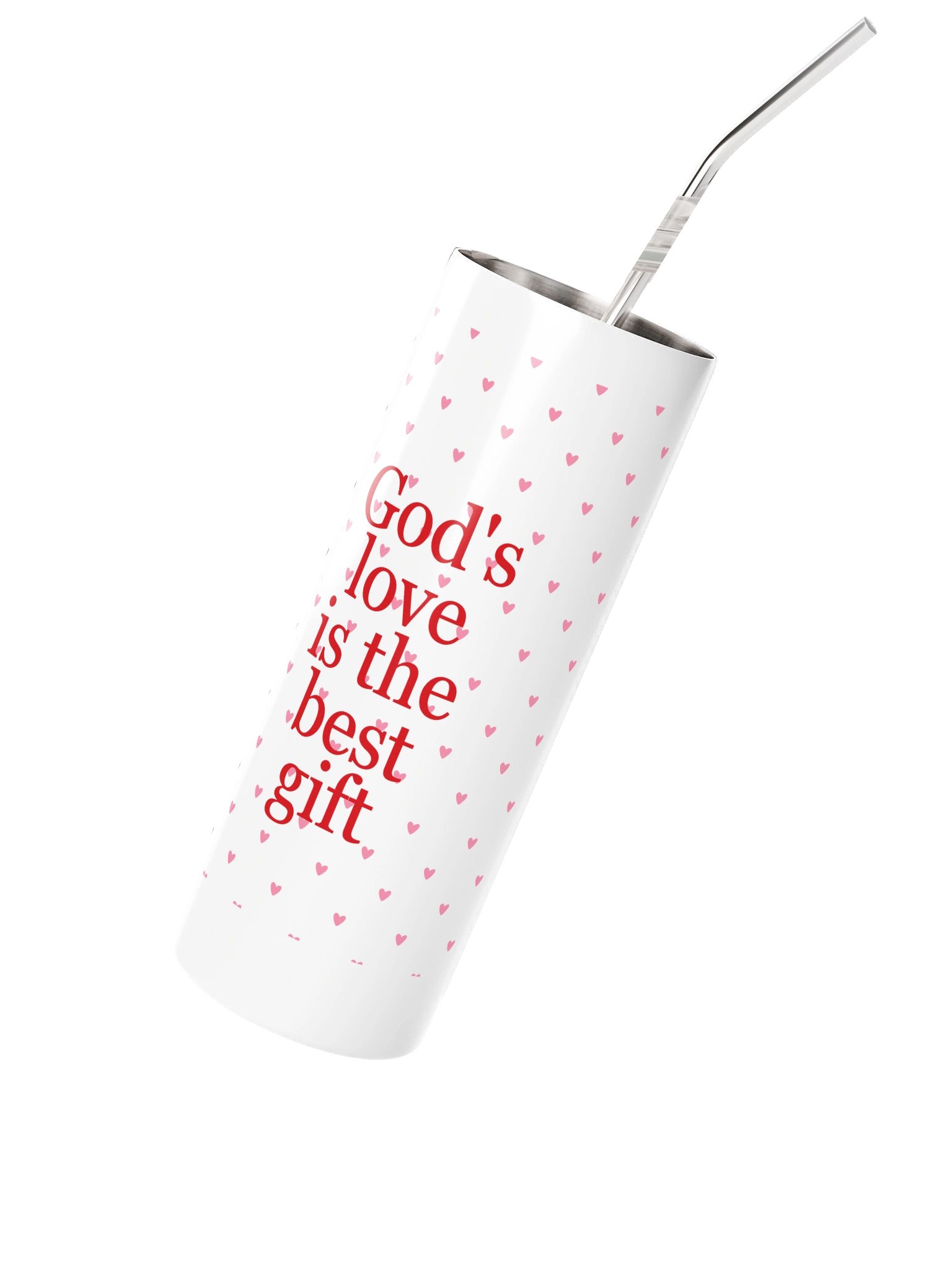 Love in Christ Tumbler" product image (2)
