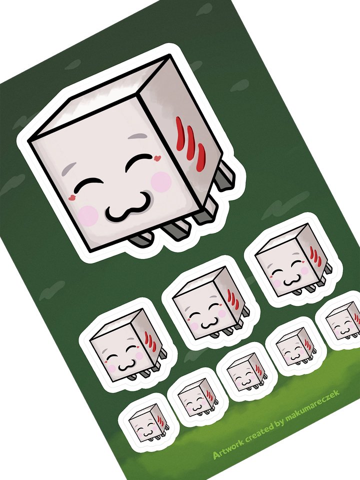 Happy Ghast - Kiss Cut Sticker Sheet product image (2)
