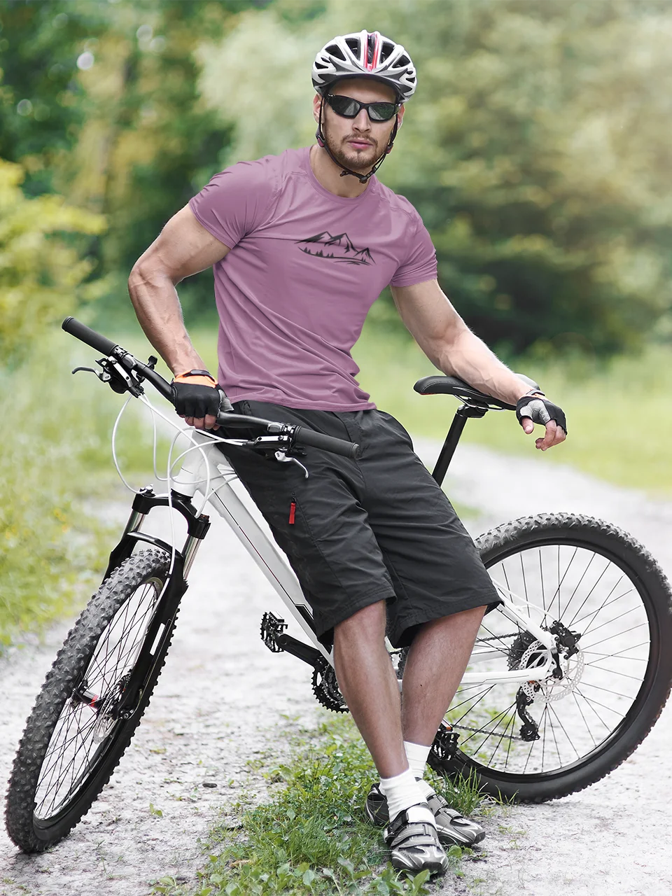 Mountains - Cotton T-Shirt product image (2)