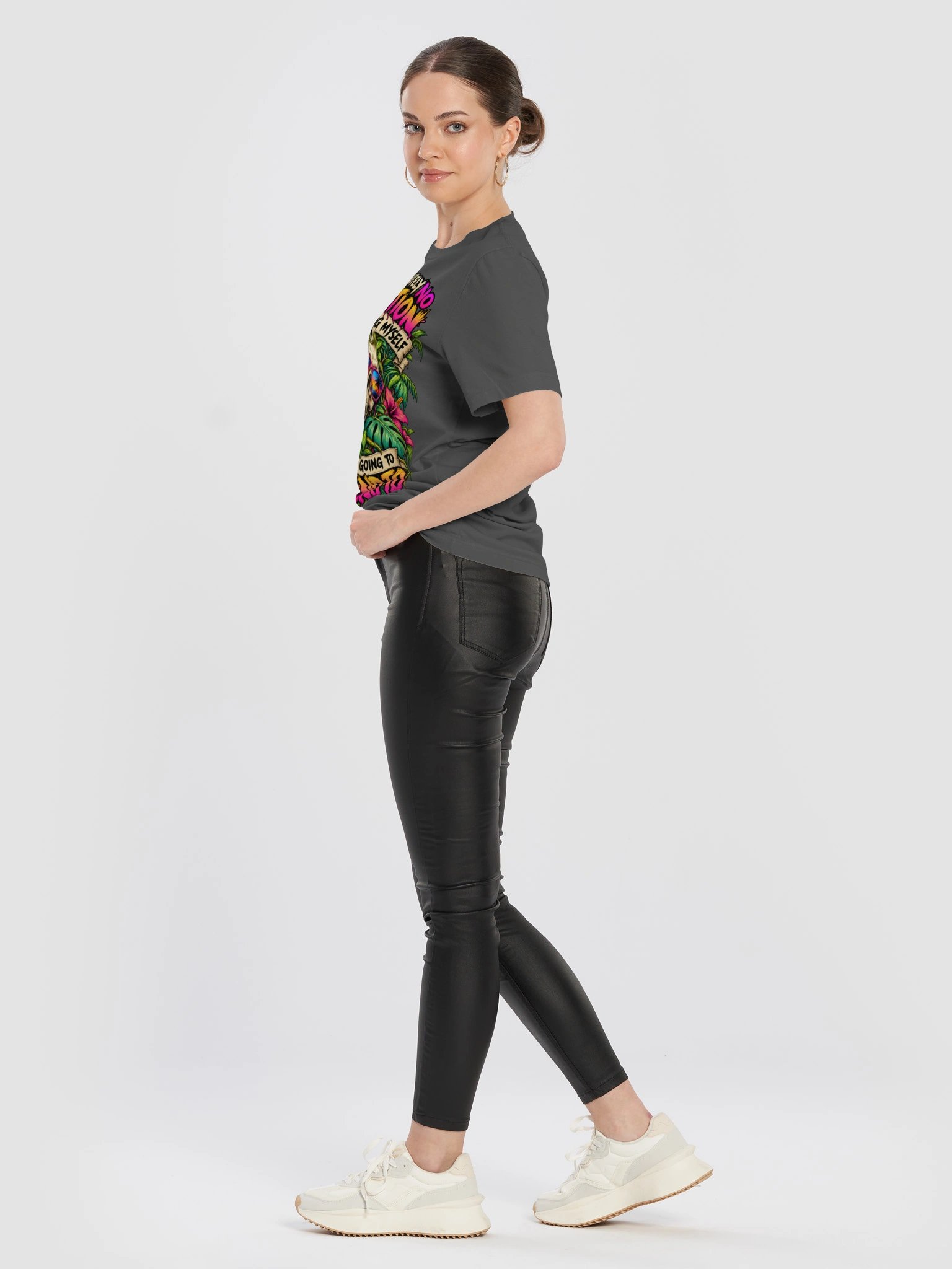 No Intention of Behaving Skull Tropical Tee product image (12)