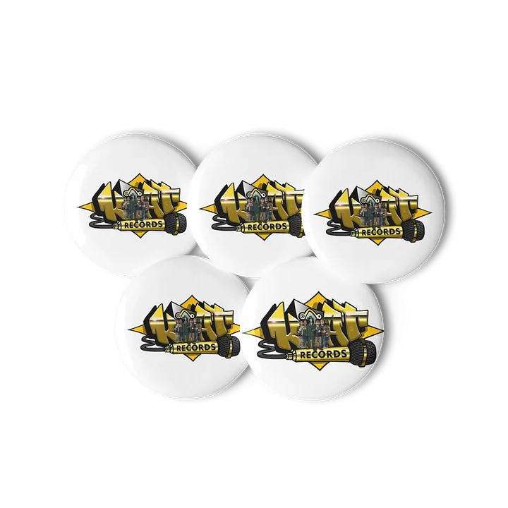 KOAT Records Logo Pin Buttons product image (3)