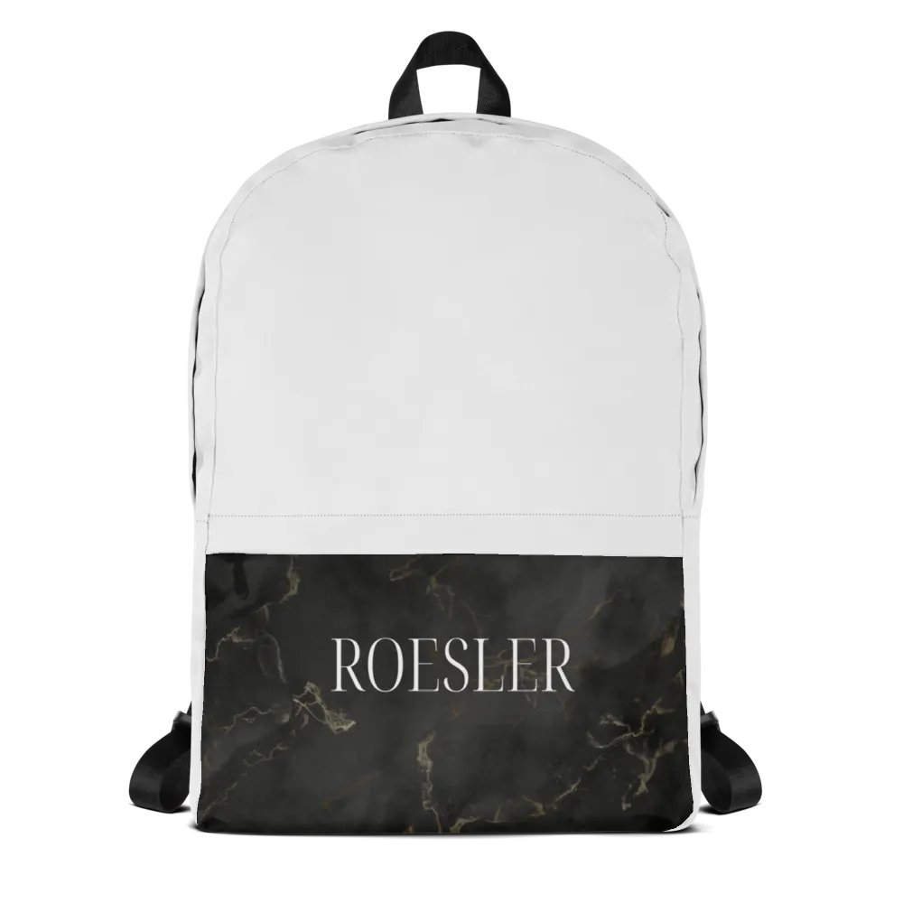 Marble Elegance All-Over Print Backpack product image (7)
