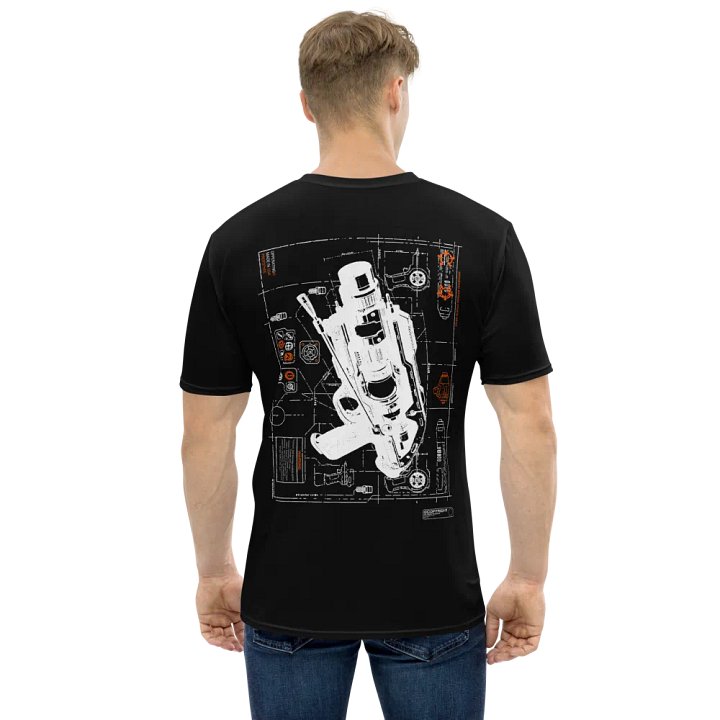 PROTOTYPE: OTHER PEOPLE'S PROBLEM BLUEPRINT T-SHIRT product image (1)