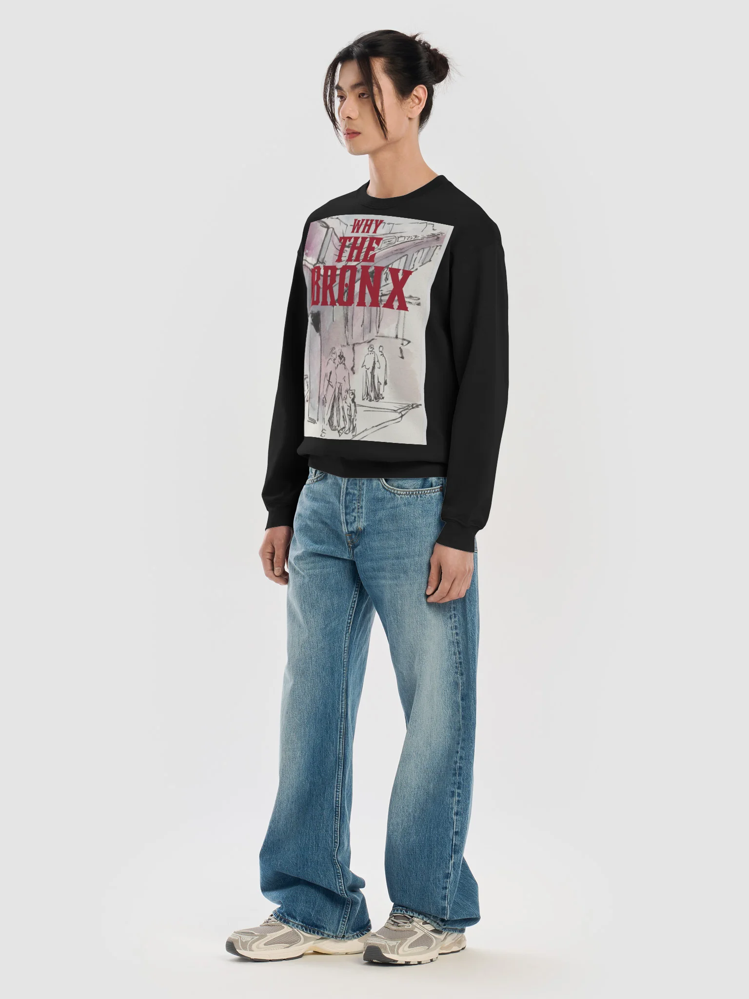 What Haunts Us - Why The Bronx Crewneck (Unisex) product image (3)