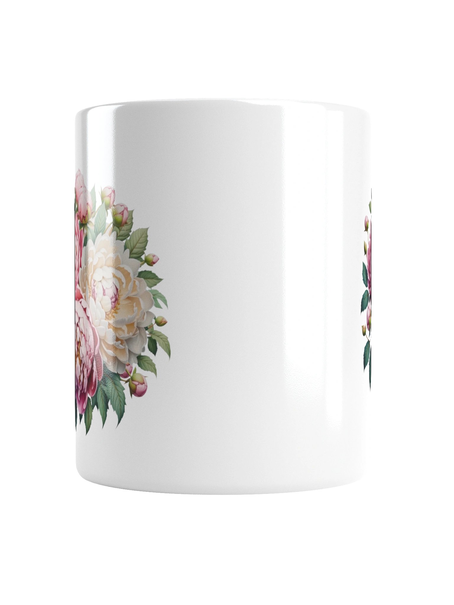 Soft Peony Garden Coffee Mug product image (5)