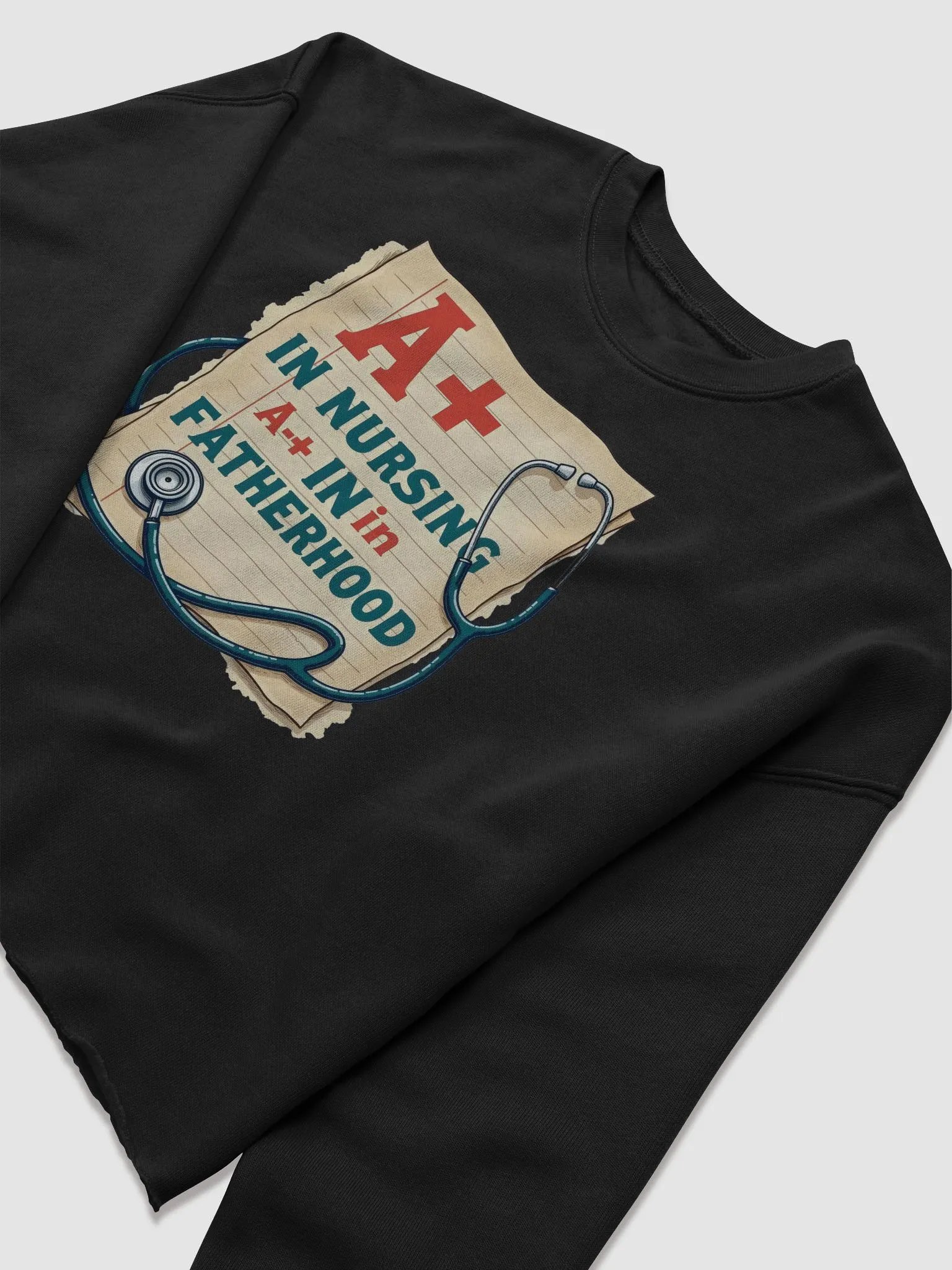 A+ Nursing and Fatherhood Crop Sweatshirt product image (15)