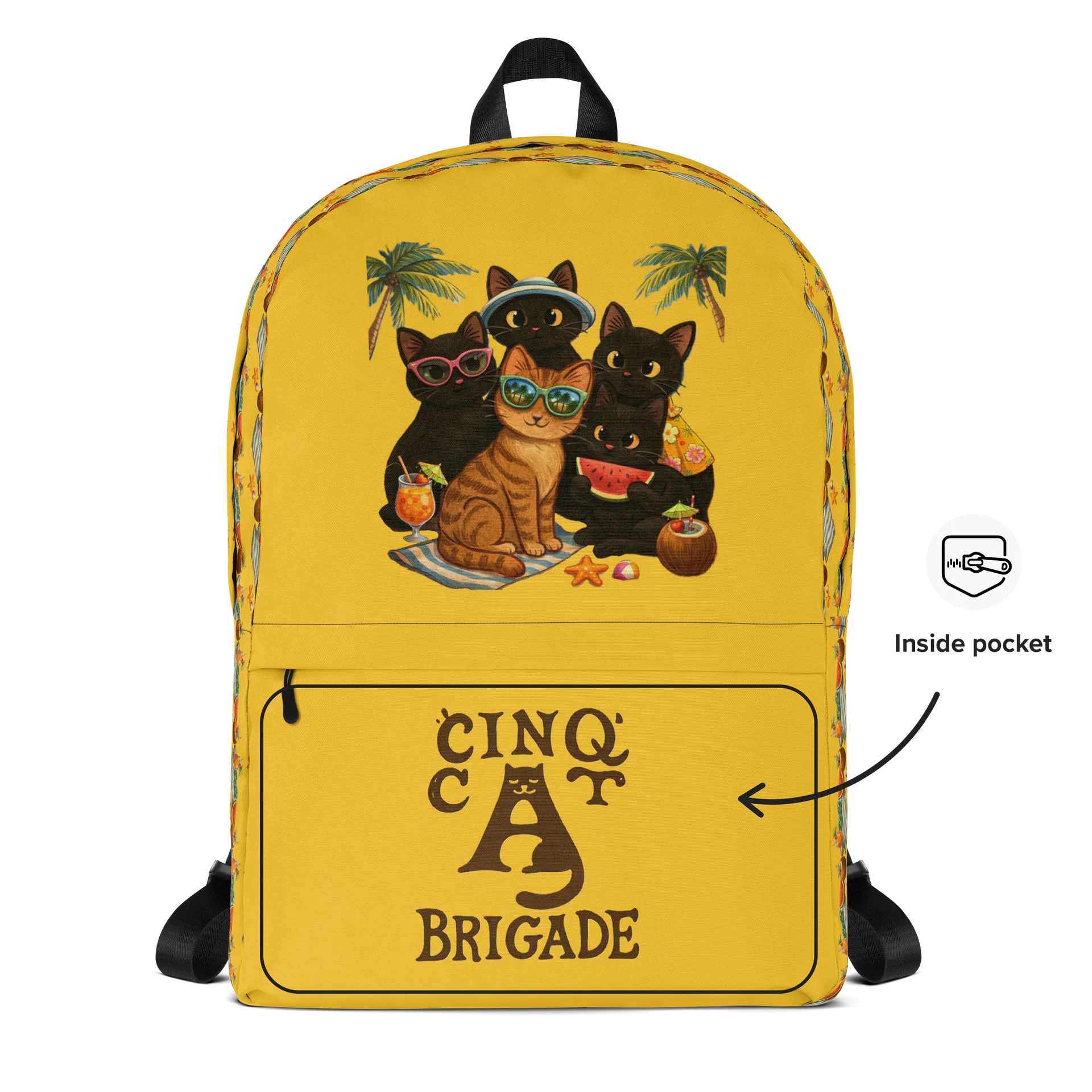 Cat brigade summer Backpack product image (5)