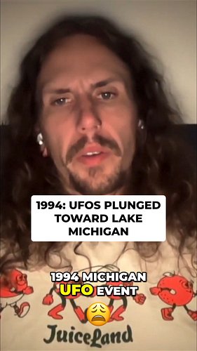 On March 8, 1994, something strange happened over Lake Michigan. 🛸👽

During one of Michigan's most fascinating UFO sightings,...