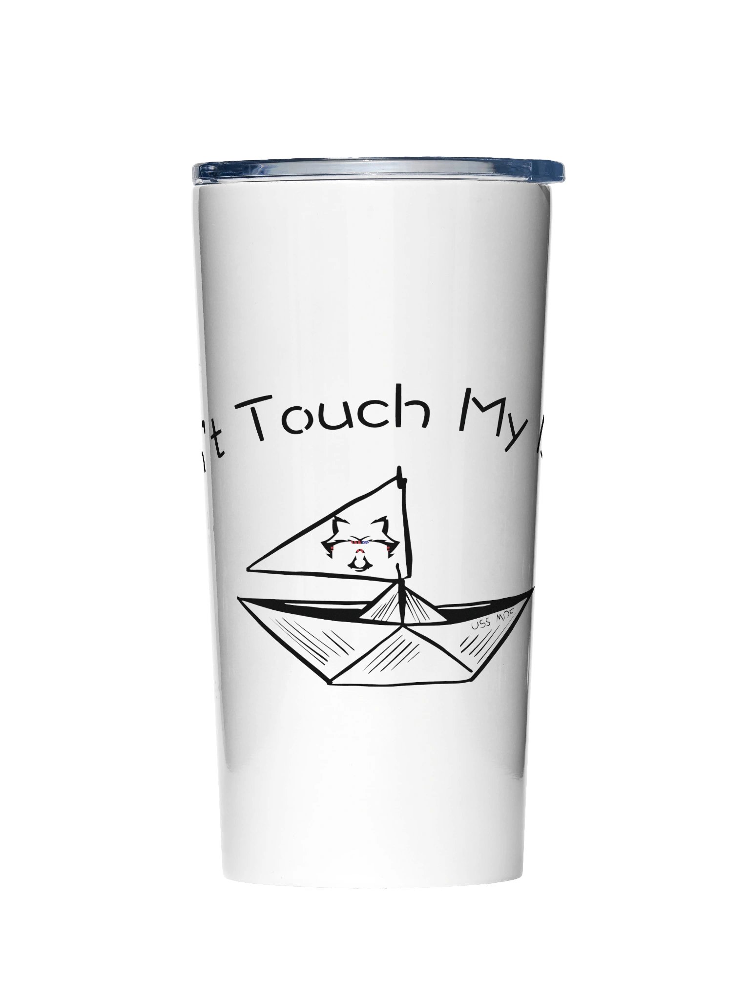Don't Touch My Boats Tumbler product image (1)