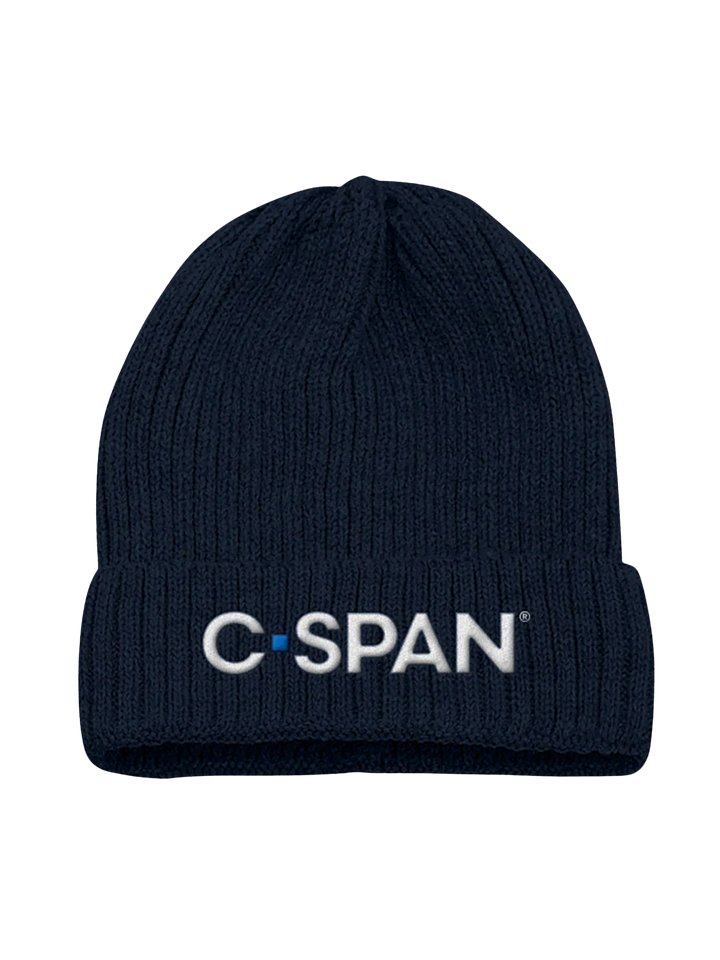 C-SPAN Navy Logo Beanie product image (1)