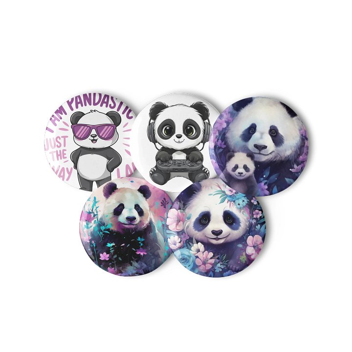 Panda Buttons product image (2)