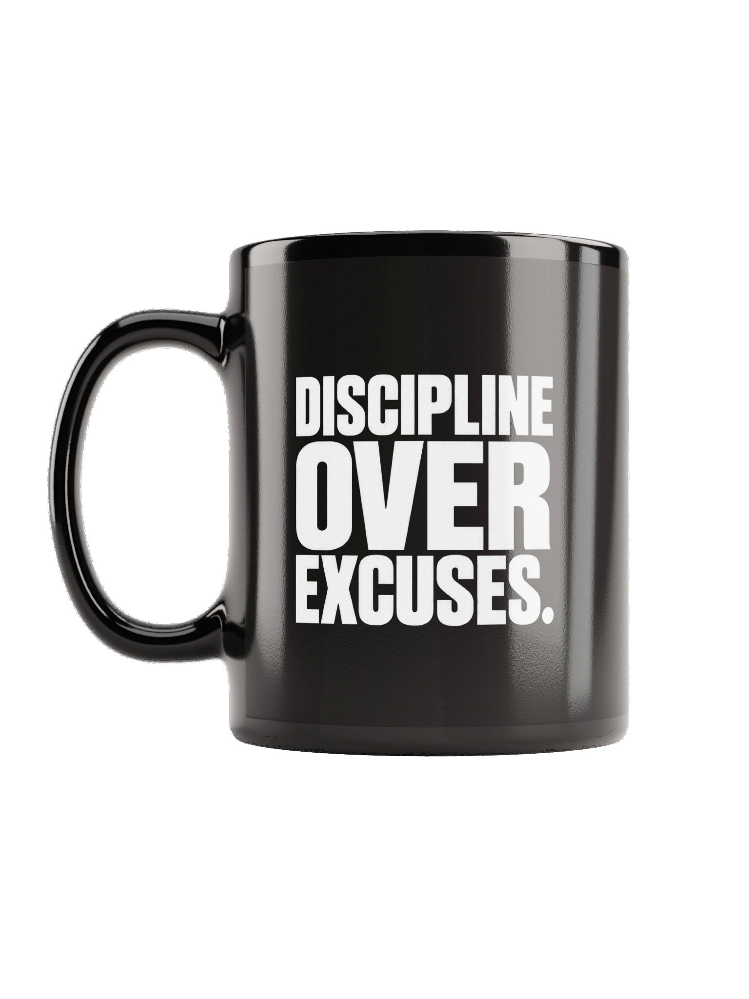 Discipline Over Excuses. – Premium Mug product image (1)